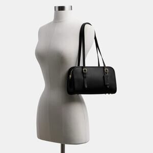 Coach Swing Zip NEW Black Shoulder Bag Purse Discontinued Factory Sealed